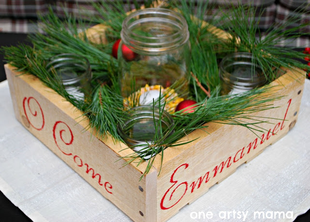 Handmade Holidays: Advent Wreath {Box}