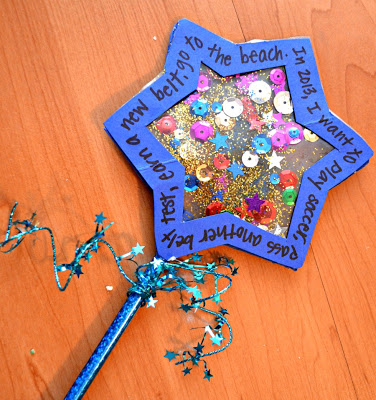 New Year’s Centerpiece and Wishing Wand