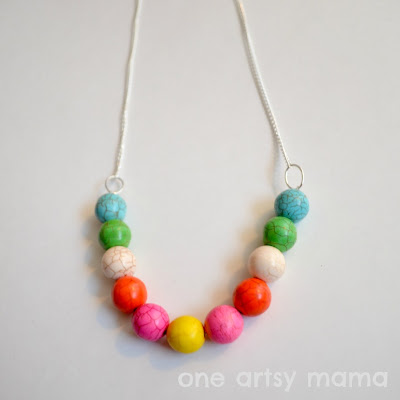 Multicolored Statement Necklace