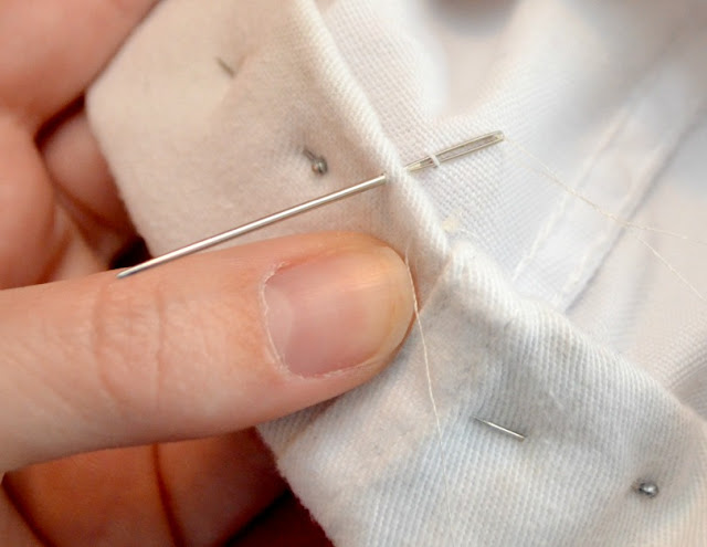 Hand Sewing an Invisible Hem