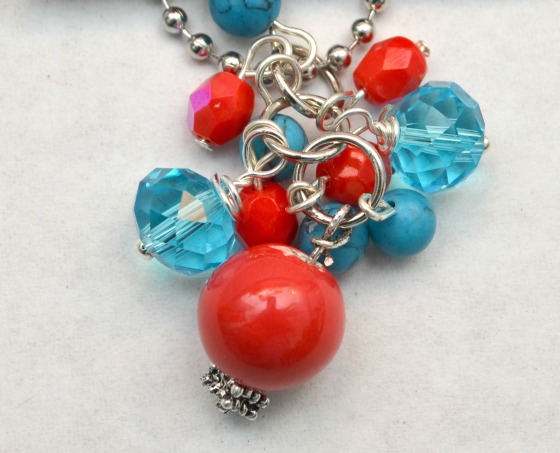 cluster necklace