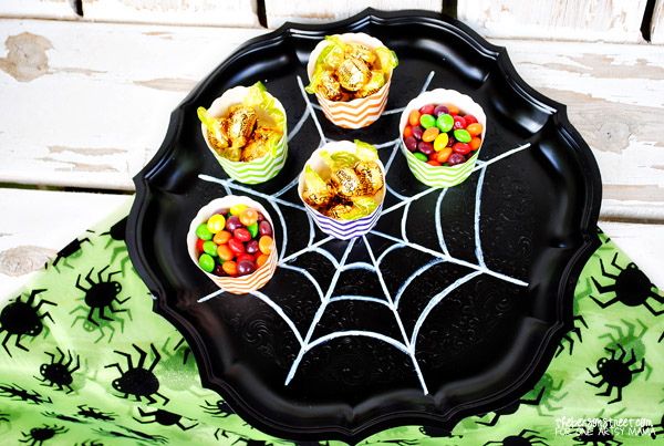Quick Halloween Serving Tray