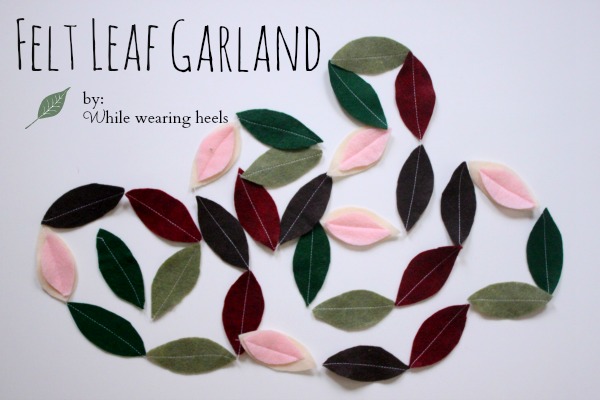 leaf garland 012ps