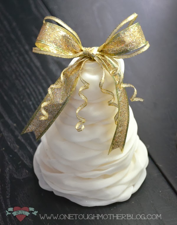 DIY Shabby Chic Christmas Tree by One Tough Mother