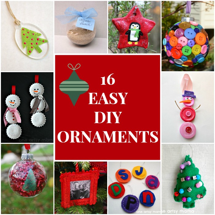 Easy DIY Ornaments