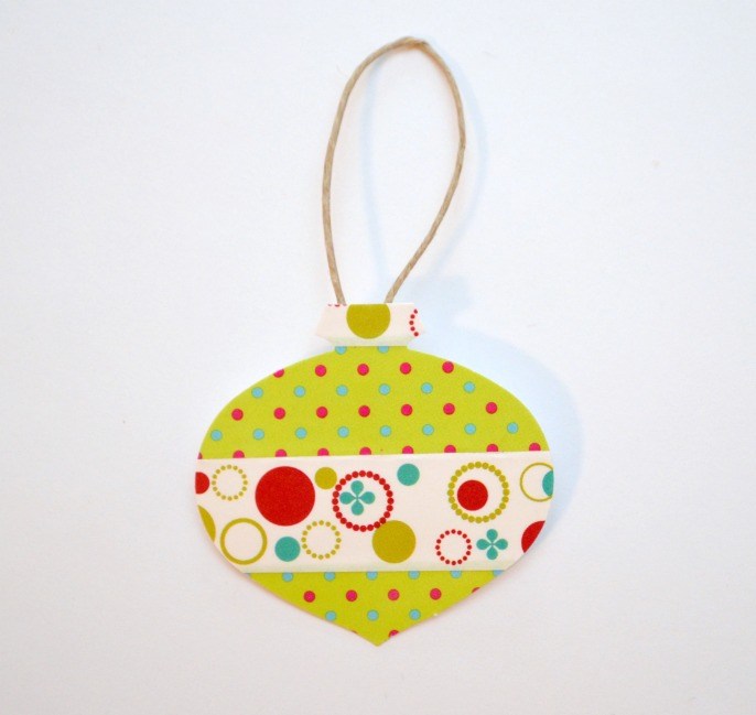 Easy Washi Tape Ornaments {and a Blitsy giveaway}!