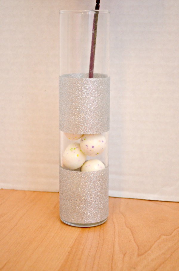 Glitter Duck Tape Vase