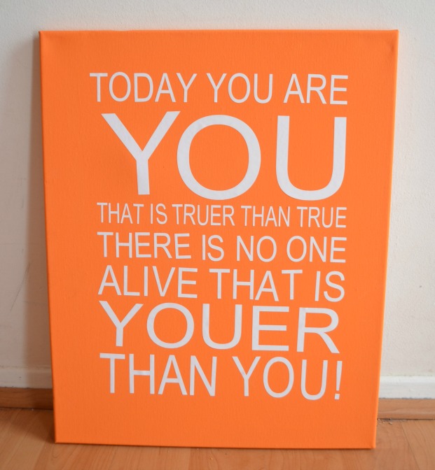 Dr. Seuss Quote Canvases