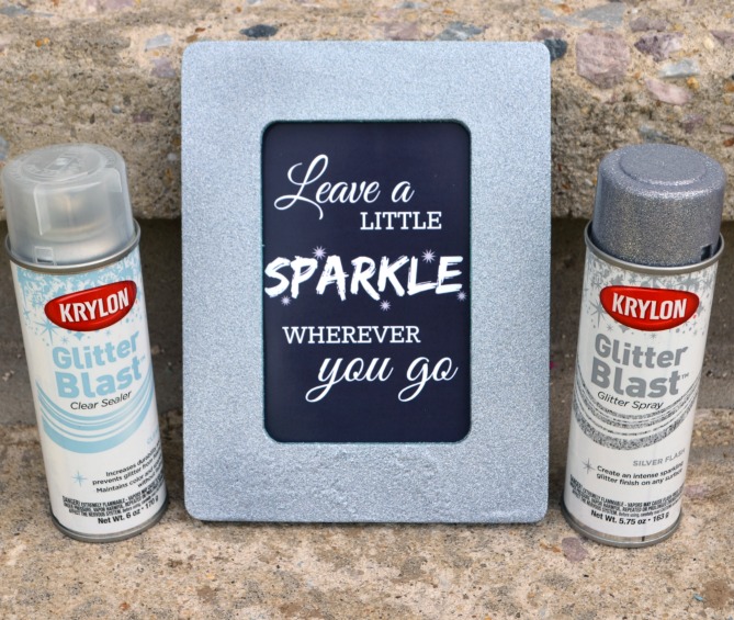 Glitter Frame and Sparkle Printable - Amy Latta Creations