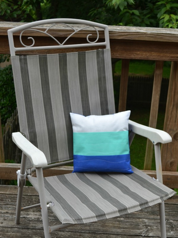 Beachy Outdoor Pillow