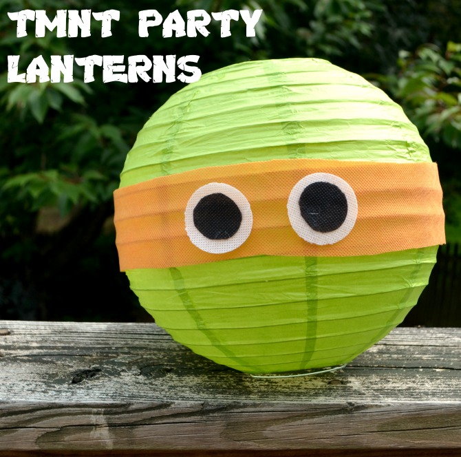 Teenage Mutant Ninja Turtles Party Lanterns #TMNT