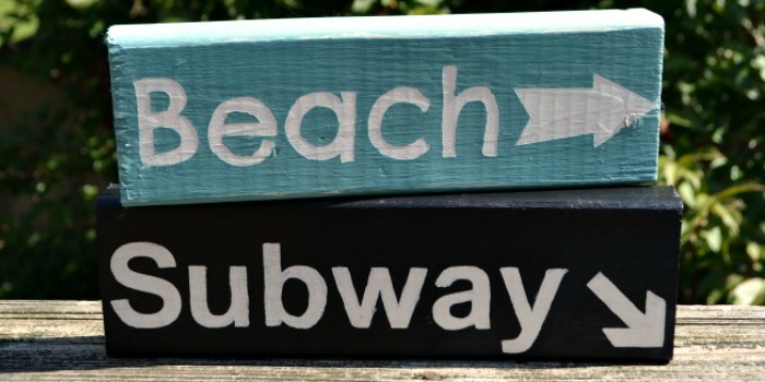 Wooden Travel Signs