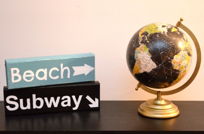 Wooden Travel Signs