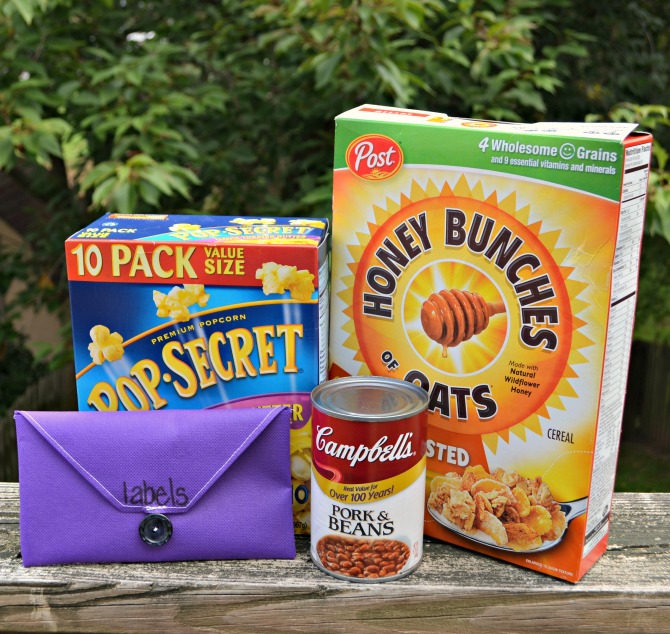 Support Your School with Labels for Education {plus make a fun pouch!} #Labels4Edu #CBias