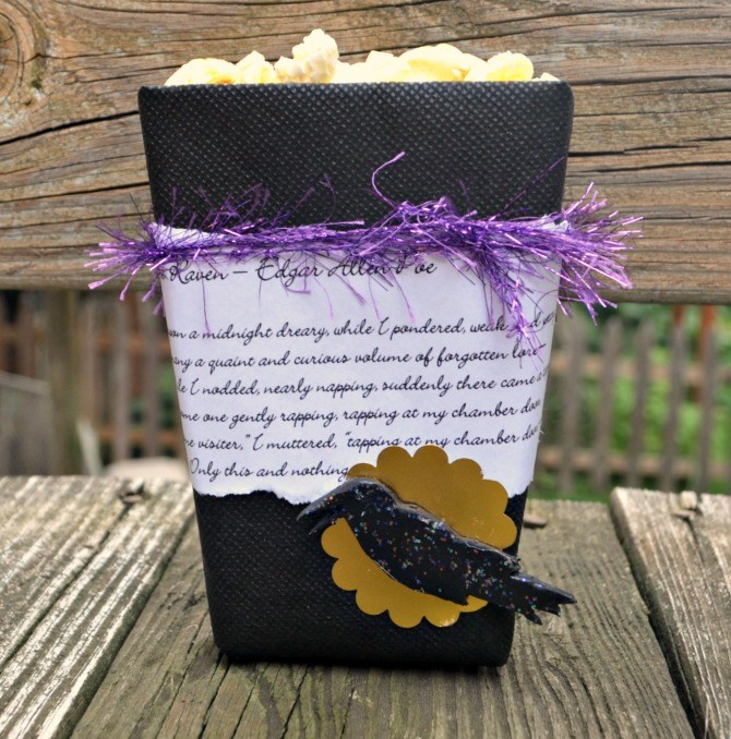 Ravens Popcorn Box: Designer Challenge