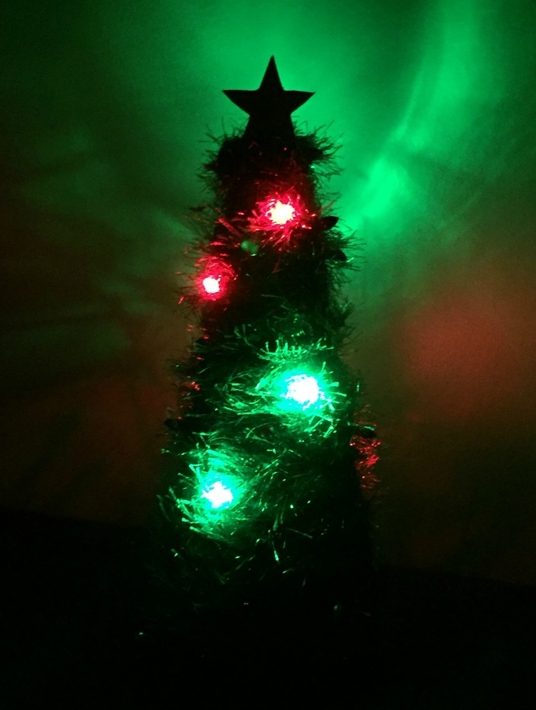 Mini Light Up Christmas Tree