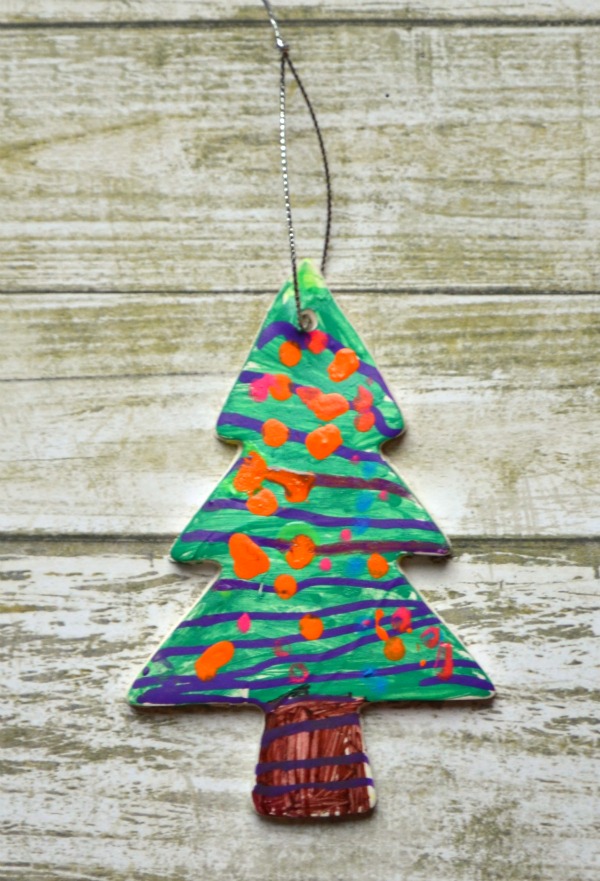 Painted Clay Ornament
