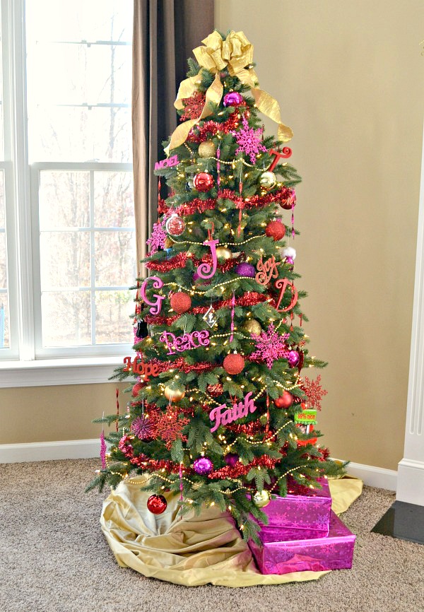 Glitter Glam Christmas Tree