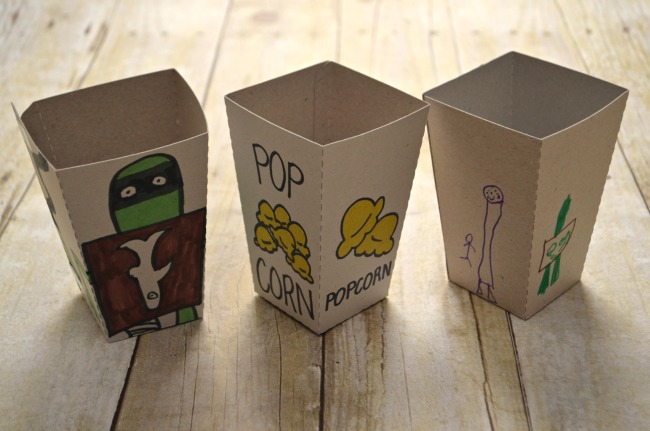 The Boxtrolls Popcorn Boxes