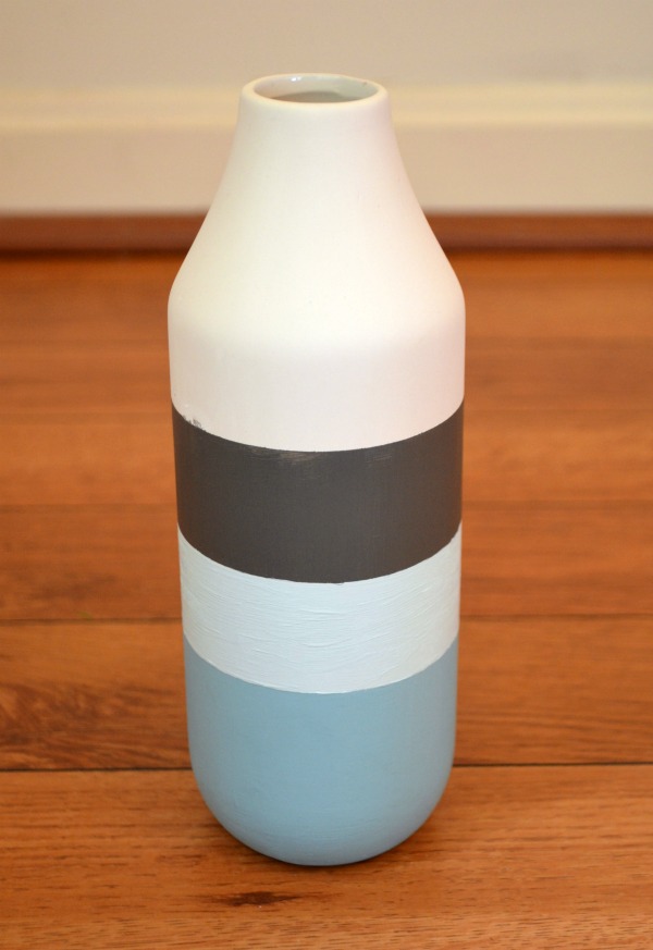 Painted Stripe Vase