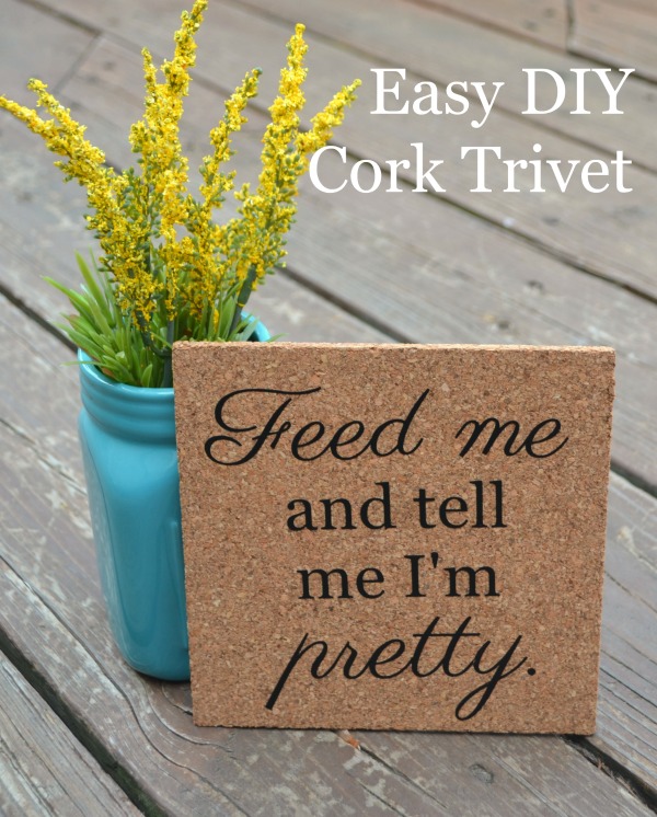 Easy DIY Cork Trivet