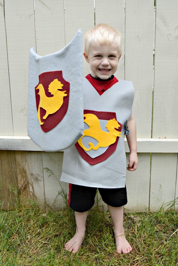 Knights and Dragons Party: Knight Tunics and Shields