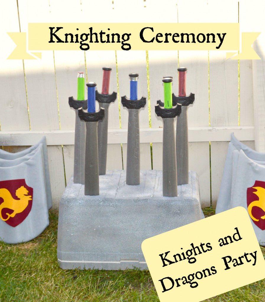 Knights and Dragons: Knighting Ceremony