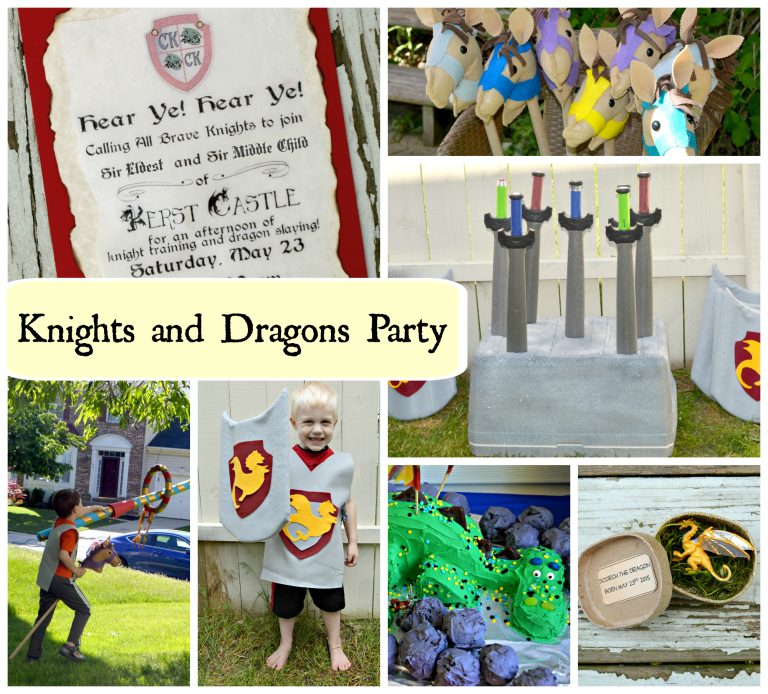 Knights and Dragons Party