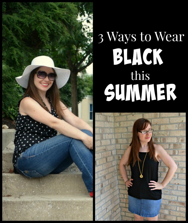3 Ways to Wear Black in Summer