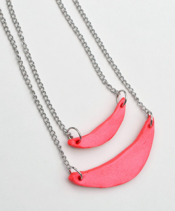 Layered Crescent Necklace