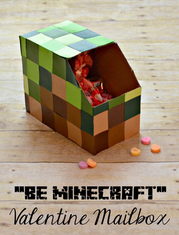 Minecraft Valentine's Day Mailbox
