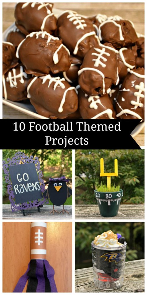 Football Themed Crafts and Snacks
