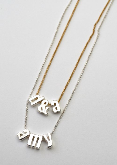 Dainty Letter Necklaces