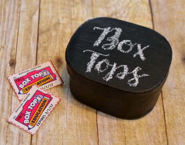 Box Tops Collection Container