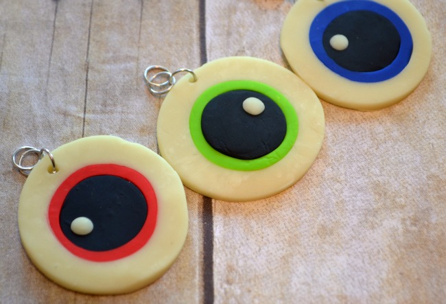 Monster Eyeball Keychains