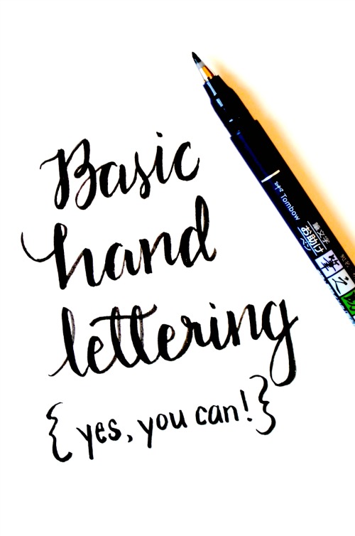 Basic Hand Lettering