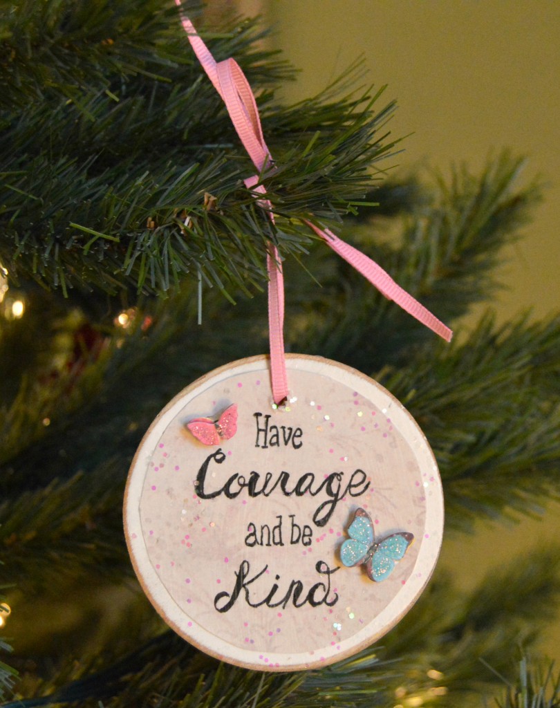Favorite Quote Christmas Ornament