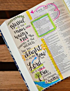 Bible Journaling and a Giveaway - Amy Latta Creations