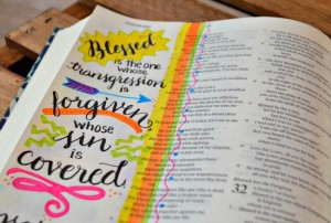 Bible Journaling and a Giveaway - Amy Latta Creations