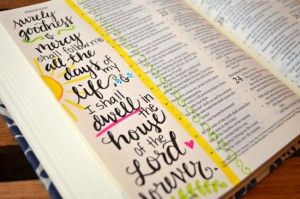 Bible Journaling and a Giveaway - Amy Latta Creations