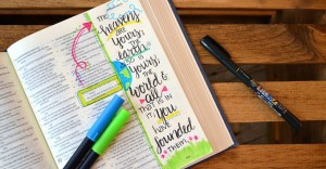 Bible Journaling and a Giveaway - Amy Latta Creations
