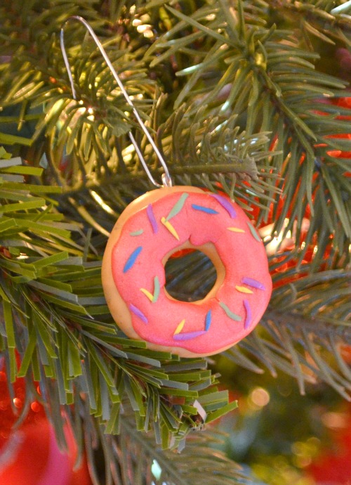 Clay Donut Ornament