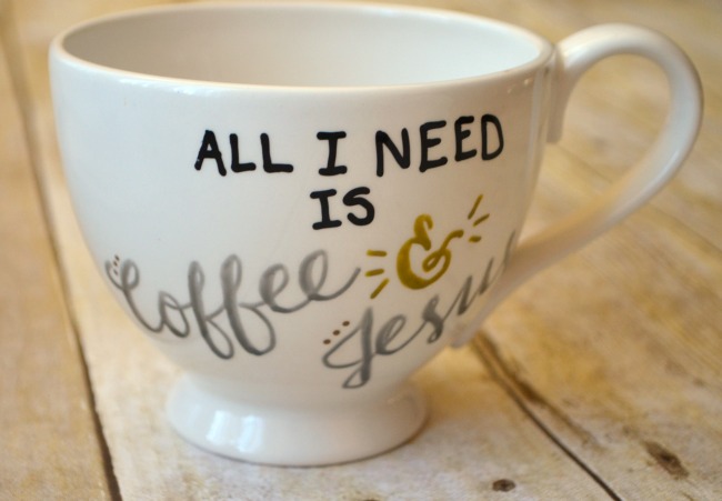 Coffee & Jesus mug