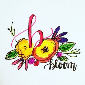 Basic Hand Lettering: Flower Embellishments - Amy Latta Creations