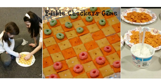Edible Checkers Game
