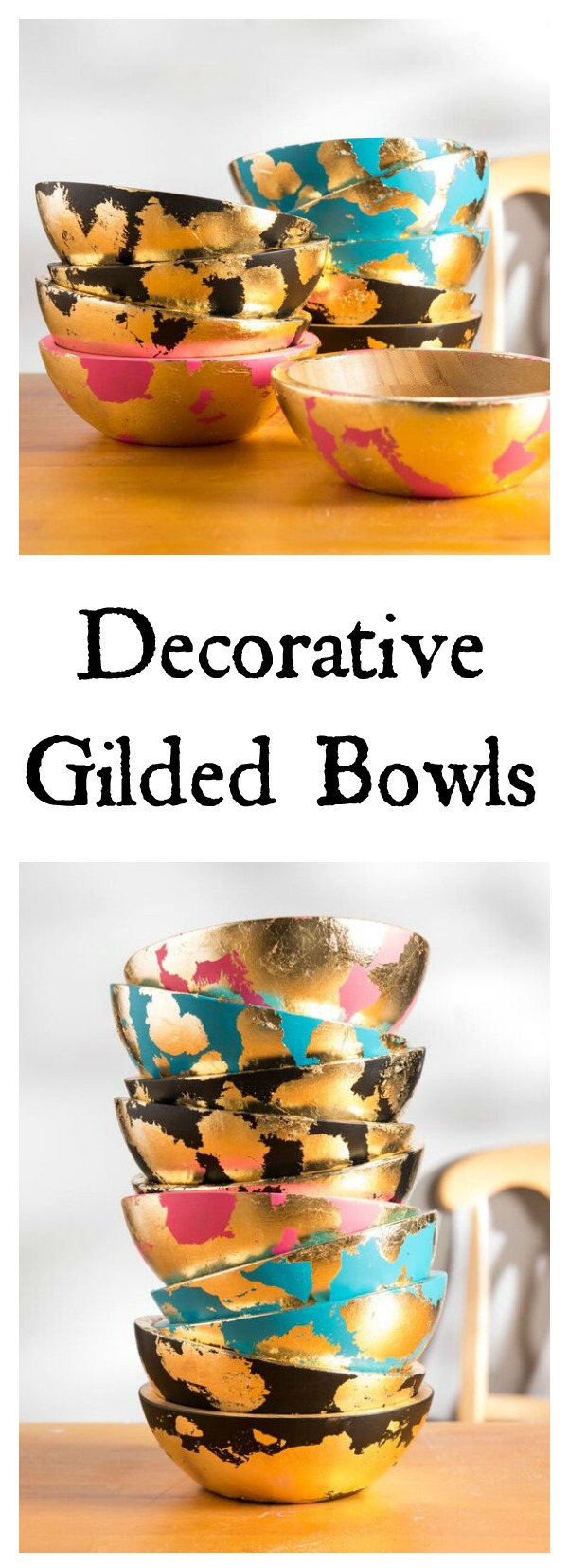 Decorative Gilded Bowls