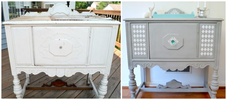 Roadside Rescue: Chalk Paint Buffet Makeover