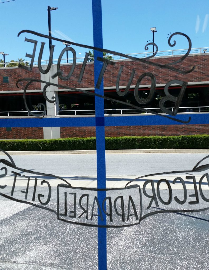 Hand Lettering: Shop Window - Amy Latta Creations
