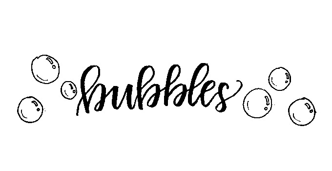 Basic Hand Lettering: Bubble Embellishments