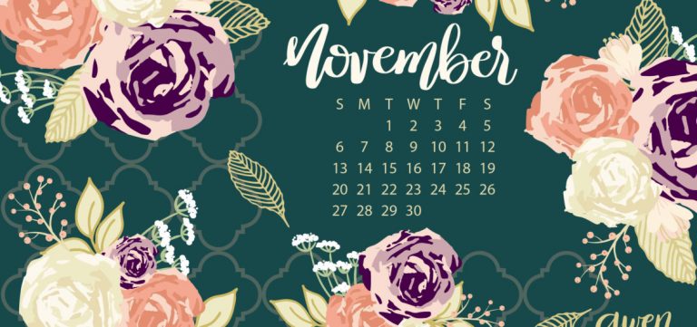 November Calendar Freebies
